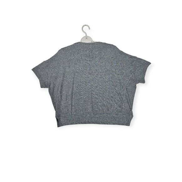 Mono B Lounge Shorts & Dolman Top Set M Brushed Gray - Picture 2 of 12